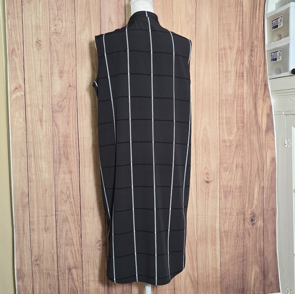 Prologue Grid Plaid Striped Sleeveless  Dress Size Small - Picture 8 of 10